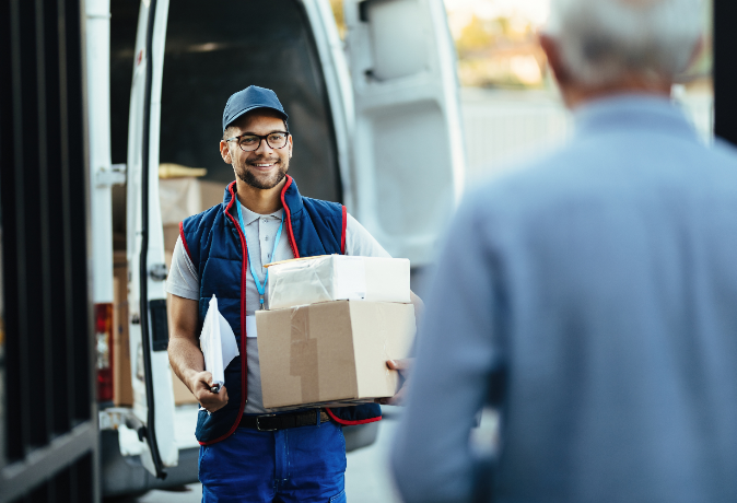 Sichere und pünktliche Lieferung